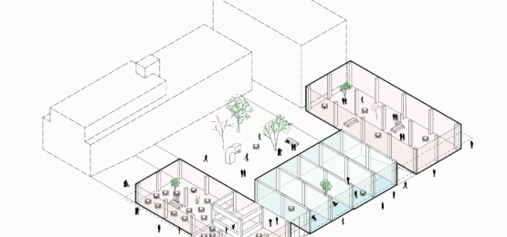 Thumbnail van Transformatie DC van Hall, Amsterdam