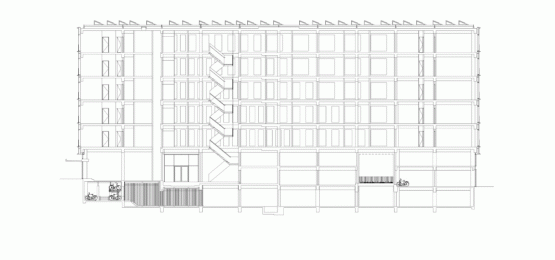 Thumbnail van Transformatie DC van Hall, Amsterdam