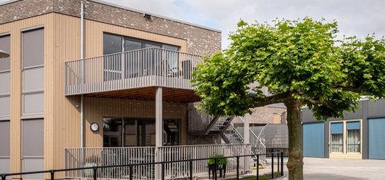 Afbeelding bij project 24 zorgappartementen opgeleverd voor Koninklijke Visio in Huizen